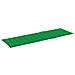 Cuscino per Lettino Verde 200x60x4 cm in Tessuto - Foto miniatura 3