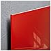 GL242 Vetro 1300 x 550mm Rosso bacheca magnetiche e accessori - Foto miniatura 5
