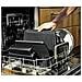 OptiGrill Elite GC750D griglia a contatto, 2000, nero / acciaio inox spazzolato - Foto miniatura 8