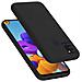Custodia Compatibile Con Samsung Galaxy A21s In Liquid Nero - Coperchio Protettivo In Silicone Tpu Flessibile - Foto miniatura 1