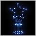 Albero Di Natale A Cono Blu 732 Led 160x500 Cm - Foto miniatura 2