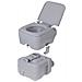 Camp Wc1113 Toilette Portatile Chimico Per Adulti 20l Per Camper, Campeggio, Roulotte Wc Grigio - Foto miniatura 2