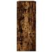 Armadietti A Parete 2 Pz Rovere Fumo In Legno Multistrato - Foto miniatura 5