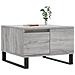 Tavolino Salotto Grigio Sonoma 55x55x36,5 Cm Legno Multistrato - Foto miniatura 3