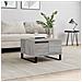 Tavolino Salotto Grigio Sonoma 55x55x36,5 Cm Legno Multistrato - Foto miniatura 1