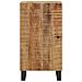 Credenza Con Anta 40x31x75 Cm In Legno Massello Di Mango - Foto miniatura 3