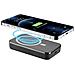Power Bank 7,5W Wireless con USB C Capacità Batteria 10000mAh Colore Nero - Foto miniatura 3