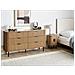 Cassettiera 6 Cassetti Legno Chiaro Bradley - Foto miniatura 1