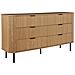 Cassettiera 6 Cassetti Legno Chiaro Bradley - Foto miniatura 6
