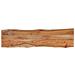 Piano Tavolo 180x40x2,5 Cm Rettangolare Legno Acacia Bordi Vivi - Foto miniatura 3