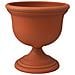 Vaso A Calice In Plastica Color Terracotta 40 Cm - Foto miniatura 1