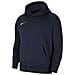 Felpa Con Cappuccio Fleece Cw6896-451 Bambino Taglia Xs Colore Blu - Foto miniatura 1