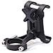 Supporto Per Telefono Da Bicicletta Supporto Girevole A 360° In Lega Di Alluminio Black - Foto miniatura 3