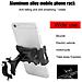 Supporto Per Telefono Da Bicicletta Supporto Girevole A 360° In Lega Di Alluminio Black - Foto miniatura 4