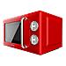 Microonde Potenza 700 W Capacita 20 L Colore Rosso - Foto miniatura 2