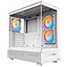 Case XR Mid TowerATX / Micro-ATX / Mini-ITX 2 Porte USB 3.0 Colore Bianco - Foto miniatura 4