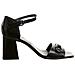 Charlotta Sandals Sandali Pelle Scarpe Donna Nero Eu 39, 7-106536 0100 - Foto miniatura 2