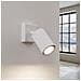 Lampada Da Parete Karbon Bianco Sl. 1540 - Minimalista Lampada Da Parete Bianco 8x8x16 Cm - Foto miniatura 5