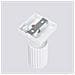 Lampada Da Parete Karbon Bianco Sl. 1540 - Minimalista Lampada Da Parete Bianco 8x8x16 Cm - Foto miniatura 6