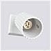 Lampada Da Parete Karbon Bianco Sl. 1540 - Minimalista Lampada Da Parete Bianco 8x8x16 Cm - Foto miniatura 8