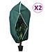 Coperture Con Cerniera Per Piante 2pz 70 G/m 3,93x3 M - Foto miniatura 1