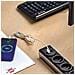 Multipresa 7 Vie Tipo E Con 2 Usb Con Protezione Da Sovratensione E Fulmine, Nero - Foto miniatura 4