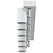Farettone da soffitto 6 vie regolabili bianco E27 - Foto miniatura 7