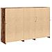 Sideboard con luci LED Legno Vecchio 162x37x100 cm Legno ingegnerizzato - Foto miniatura 8