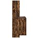 Scrivania Rovere fumo 138.5 x 55 x 143 cm Legno multistrato - Foto miniatura 5