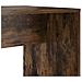 Scrivania Rovere fumo 138.5 x 55 x 143 cm Legno multistrato - Foto miniatura 7