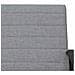 poltrona Grigio chiaro 59 x 75 x 78 cm Tessuto - Foto miniatura 7