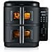 FR 2468 Doppia 11 L Indipendente 2800 W Friggitrice ad aria calda Nero - Foto miniatura 3