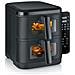 FR 2468 Doppia 11 L Indipendente 2800 W Friggitrice ad aria calda Nero - Foto miniatura 4