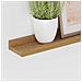 Scaffale da parete 2 pcs Beige 60 x 9 x 3 cm Legno multistrato - Foto miniatura 5