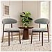 Set Di 4 Sedie Da Sala Da Pranzo, Resistenti Ed Eleganti, In Stile Scandinavo Minimalista, Ideali Per Sala Da Pranzo E Cucina, Verde - Foto miniatura 6