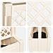 Grande vaso con trellis Bianco 99,5 x 43 x 133,5 PP - Foto miniatura 5