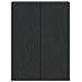 Mobiletto a muro Nero 66 x 34,5 x 90 cm Legno ingegnerizzato - Foto miniatura 3