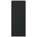 Mobiletto a muro Nero 66 x 34,5 x 90 cm Legno ingegnerizzato - Foto miniatura 4