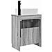 Mobile da bagno con lavabo Sonoma grigio 54 x 35 x 83 cm - Foto miniatura 5