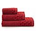Asciugamano Oscar 50x100 cm 500 g /m² - Bordeaux - Antibatterico - Morbido e soffice - Foto miniatura 4