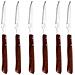38240 - Set di coltelli da bistecca, acciaio inossidabile, manico ergonomico in legno - Foto miniatura 1
