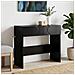 Consolle Nero 96,5 x 38 x 75 cm Legno multistrato - Foto miniatura 2