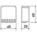 1ri0124ac / i - Rele' Impulsi Incasso 24v - Foto miniatura 3