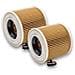2x Filtri A Cartuccia Per Aspirapolvere Kärcher Nt 27/1 Me Professional, Nt 48/1 Te Professional - Foto miniatura 1