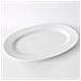 A di - AJM28/22 - PlateBowlCup Piatto da portata ovale in porcellana bianca. - Foto miniatura 2