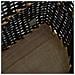 Cesta Per Legna Con Spallacci 50x44x58cm Salice Naturale - Foto miniatura 4