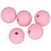 Perlina Di Silicone Tondo X 5 - 10 Mm - Rosa - Foto miniatura 3