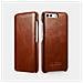 Caso Curvo Bordo Vintage Folio Huawei P10 Brown - Foto miniatura 1