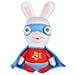 Coniglio Cretine Suono Rosso Peluche Super Hero - 18 Cm - Foto miniatura 1