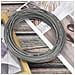 15 Millimetri X 30 M In Acciaio Inox Filo Cornice Appesa Cavo Filo Heavy Duty Garden Craft Forte Corda Filo Con Il 20 Alluminio Crimpatura Per Giardino Craft Stendino - Foto miniatura 3